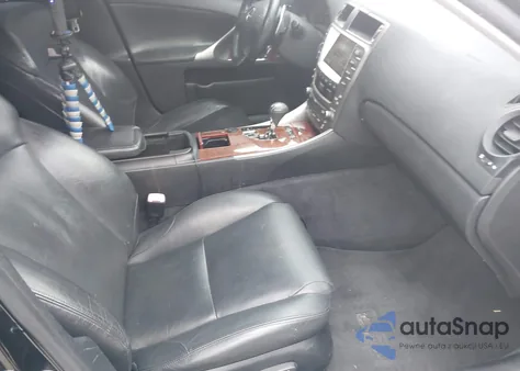 2007 Lexus Is 350 z USA, uszkodzony, nr VIN JTHBE262275013956